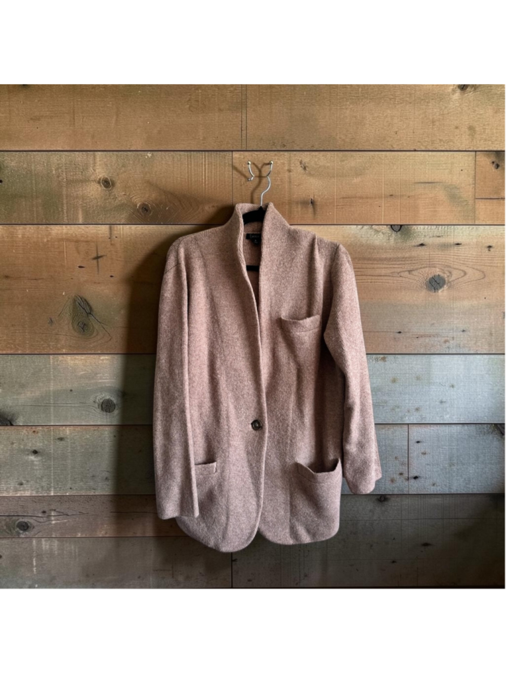 Women's J.Crew Beige Cardigan Sweater, Size S